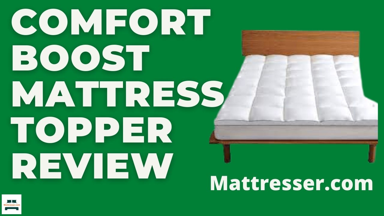Comfort boost mattress topper review